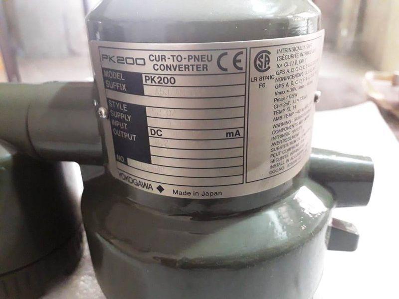 Yokogawa PK200 Current To Pneumatic Converter