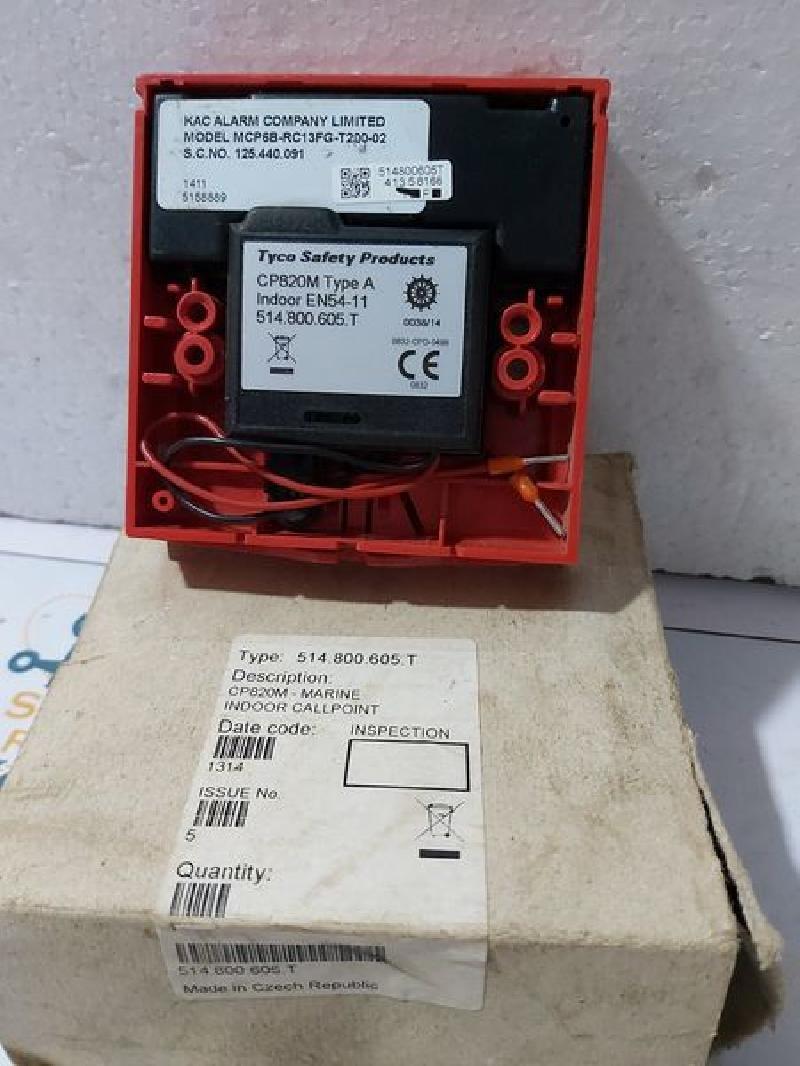 THORN SECURITY TYCO CP820M TYPE-A INDOOR EN54-11  514.800.605T