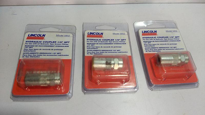 Lincoln 5852 Hydraulic Coupler 1/8