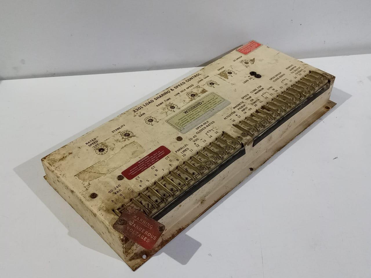 Woodward 8271-442 2301 Load Sharing & Speed Control