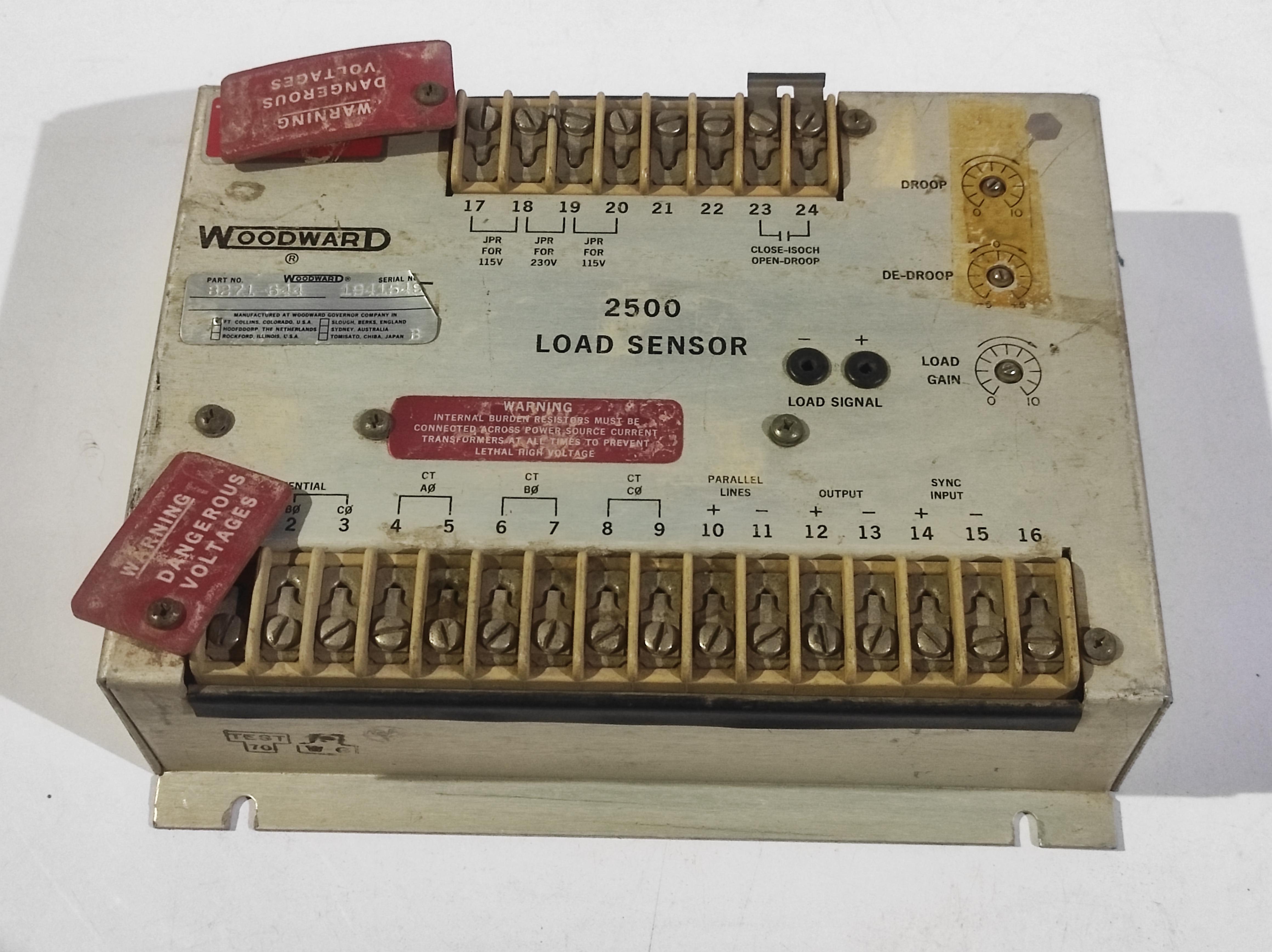 Woodward 8271-644 2500 Load Sensor