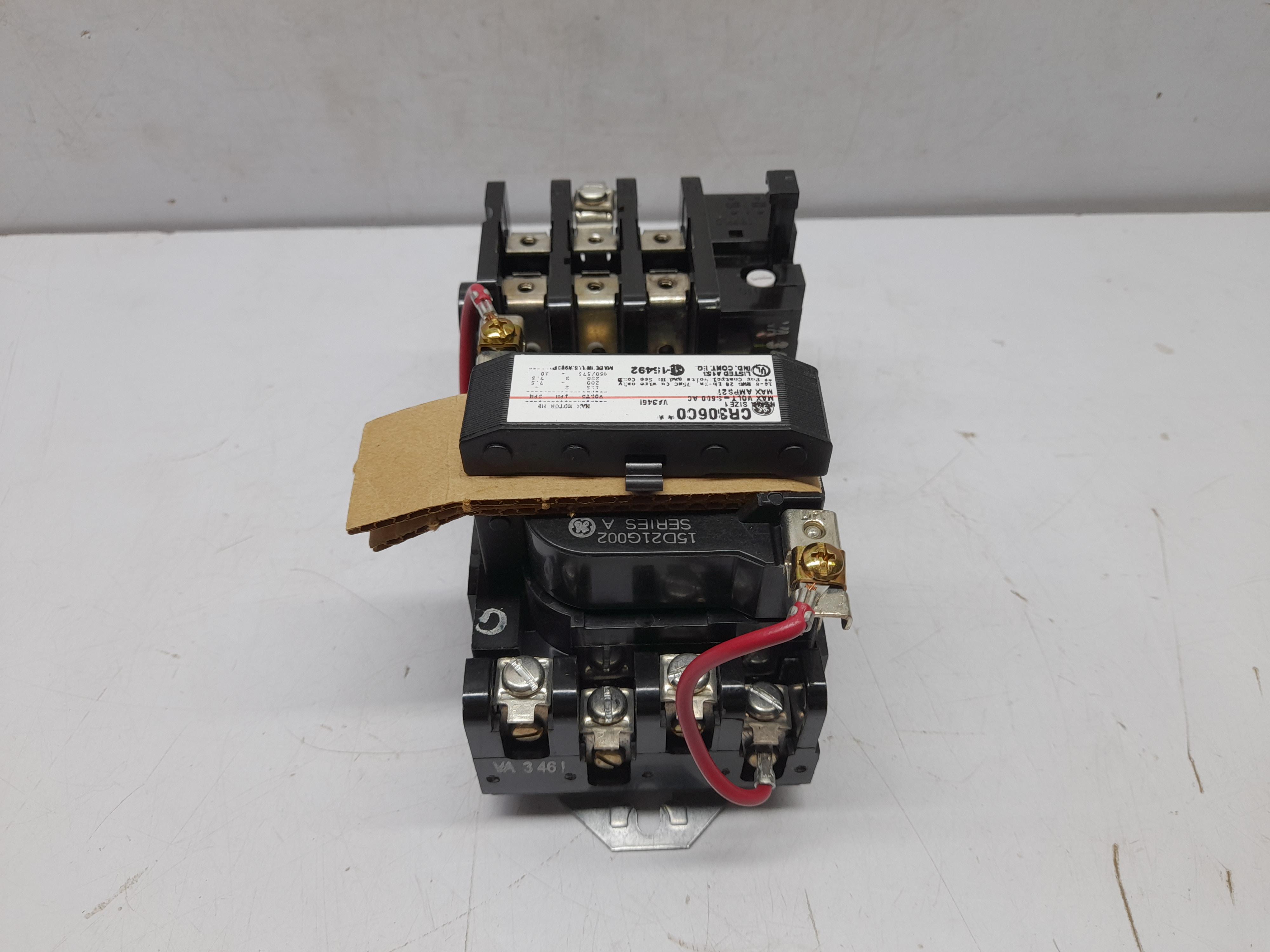 General Electric CR306C002 Magnetic Starter Coil 115-120V 60Hz 110V 50Hz