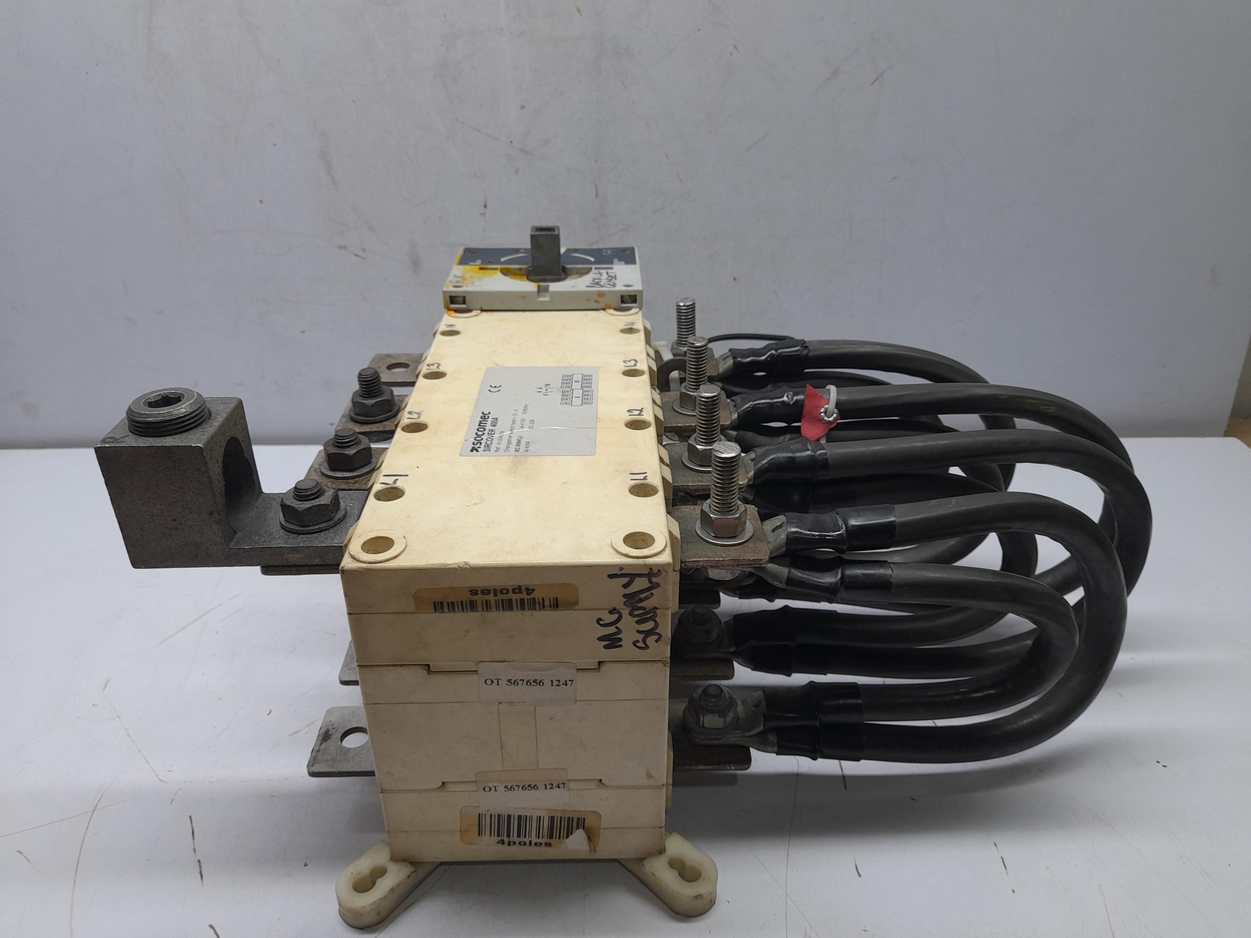 Socomec 41004039 Sircover 400A Change Over Switch