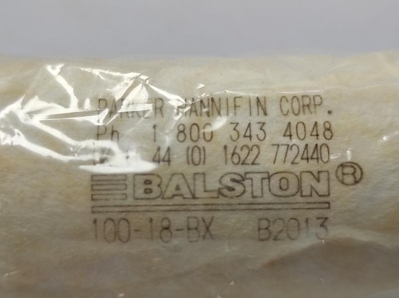 Parker Balston 100-18-BX Filter Cartridges
