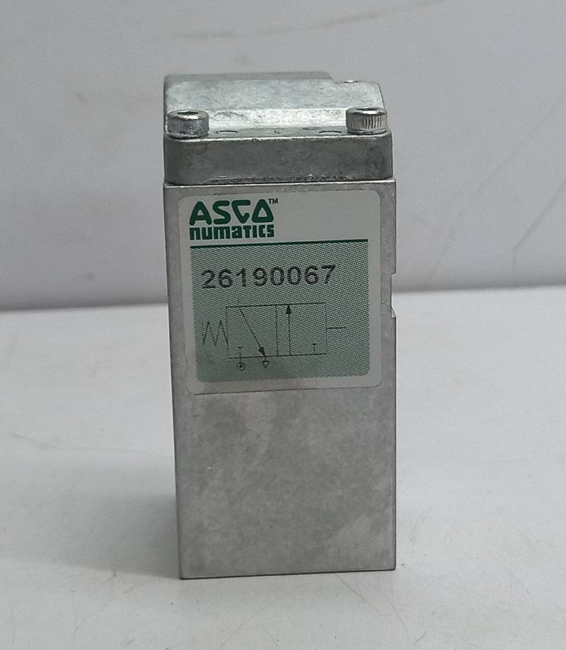 Asco 26190067 Poppet Valve Joucomatic 261 90 067