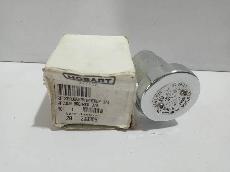 Hobart 27112 Vacuum Breaker