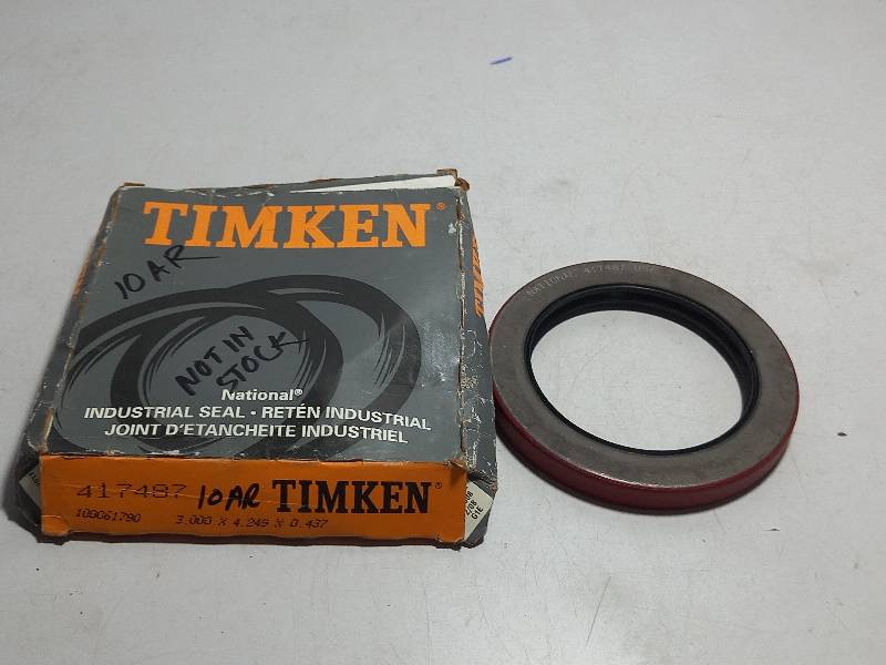 TIMKEN NATIONAL 417487 OIL SEAL OUTPUT