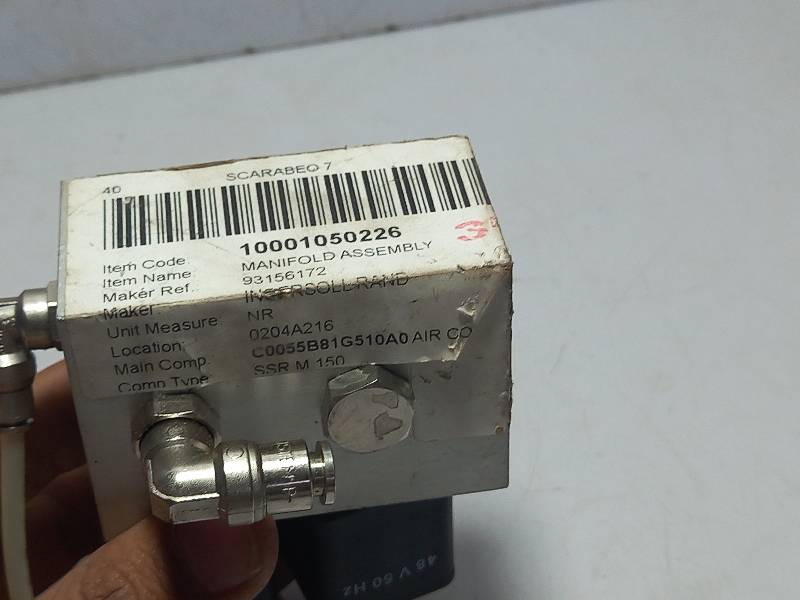 INGERSOLL RAND 93156172 MANIFOLD ASSEMBLY