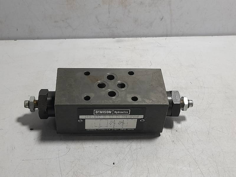 DENSION HYDRAULICS ZRD-ABZ-01-S0D1 CHECK VALVE 098-91058
