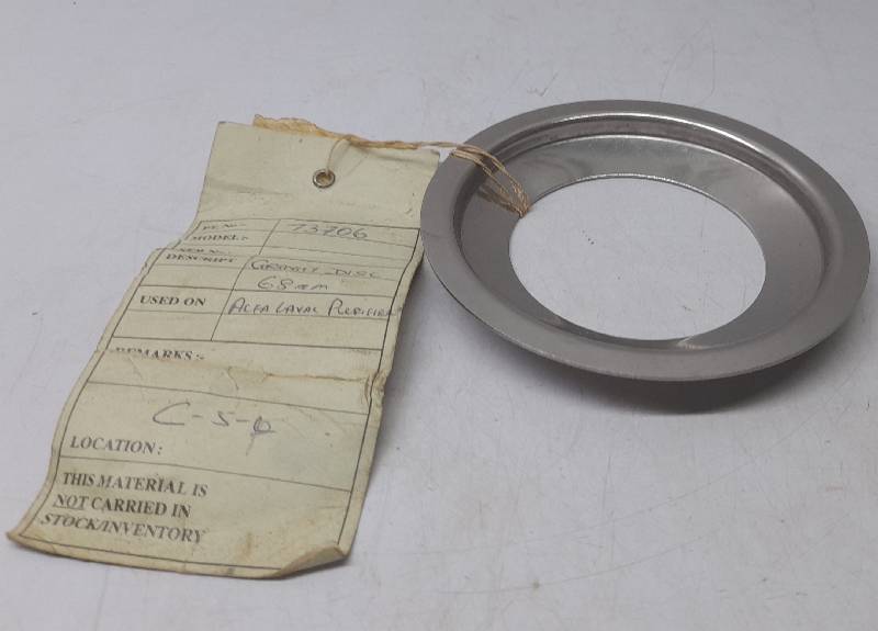 Alfa Laval Purifier 73706 Gravity Disc 68mm