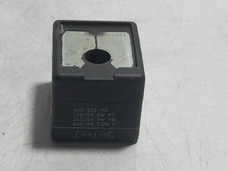 ASCO 400-325-110 SOLENOID COIL 220/50 6W FT 240/50 9W FB 24/60 7.5W