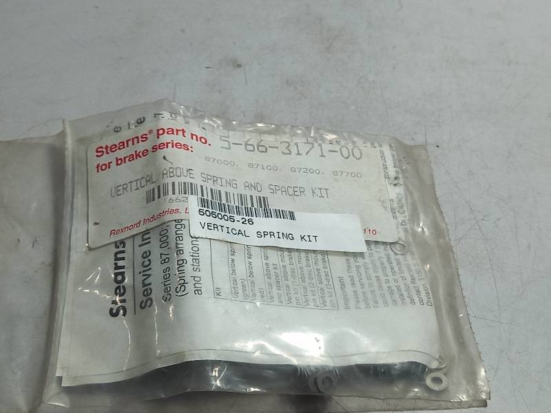 Stearns 5-66-3171-00 Vertical Above Spring & Spacer Kit
