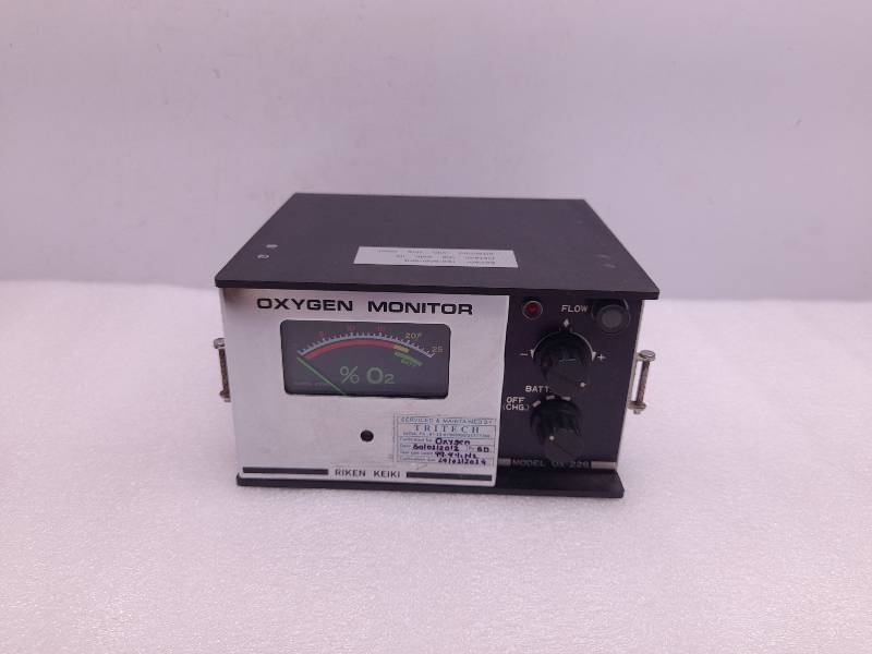 RIKRN KEIKI OX-226 OXYGEN MONITOR NO HANDLER,USED