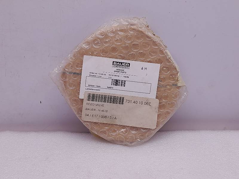Bauer N4670 Reed Valve