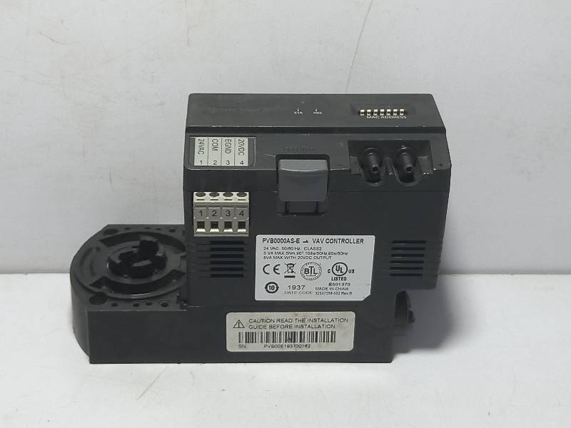 Honeywell PVB0000AS-E Programmable VAV Controller with Actuator BACnet Communication