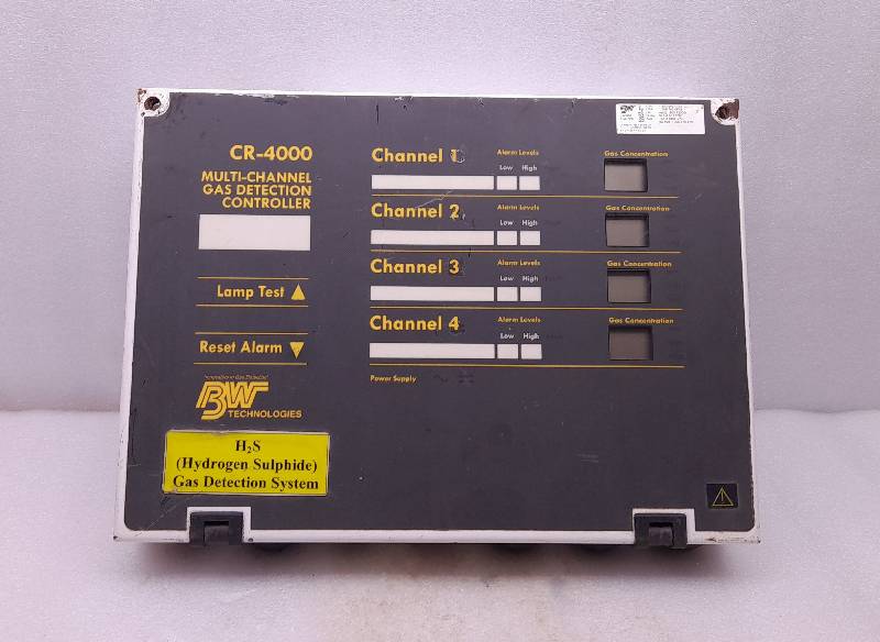 BW Technologies CR-4000 Multi-Channel Gas Detection Controller