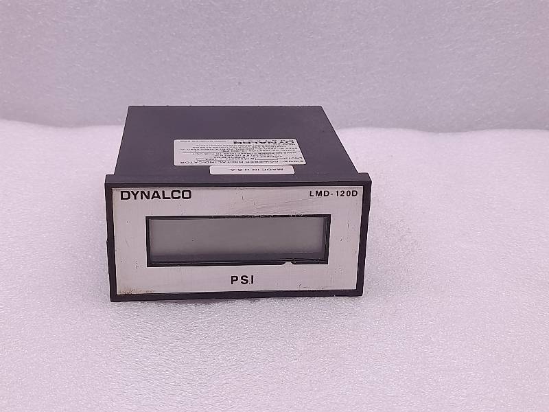 Dynalco LMD-120 Loop Signal Powered Indicator 4-20MA OR 10-50 MA 0-300 PSI