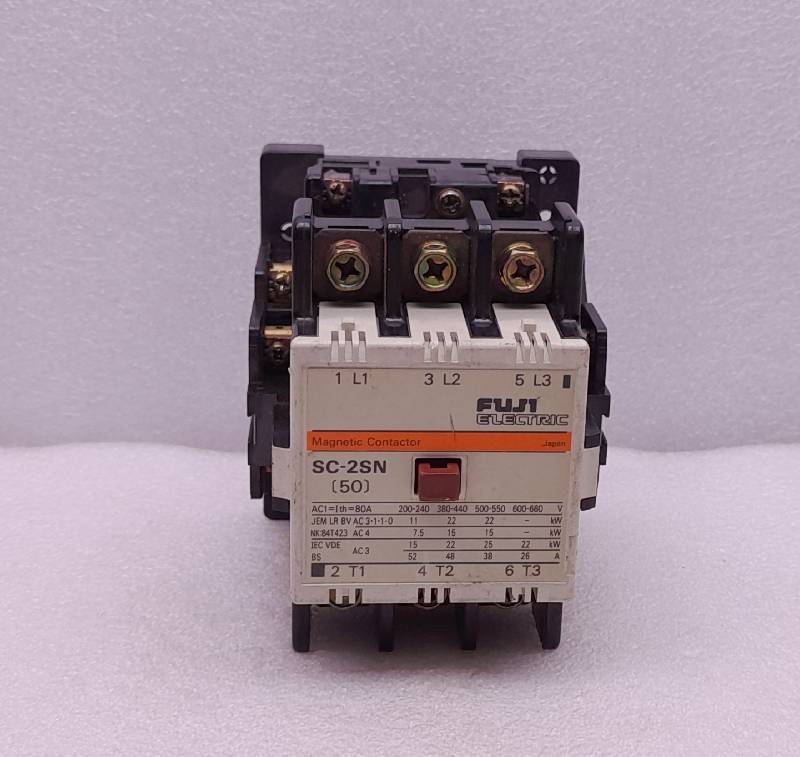 Fuji Electric SC-2SN (50) Magnetic Contactor A600 Q300 50A