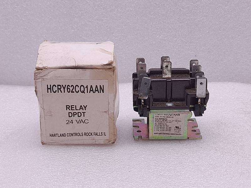 Hartland Controls HCRY62Q1AAN  Relay DPDT  24VAC