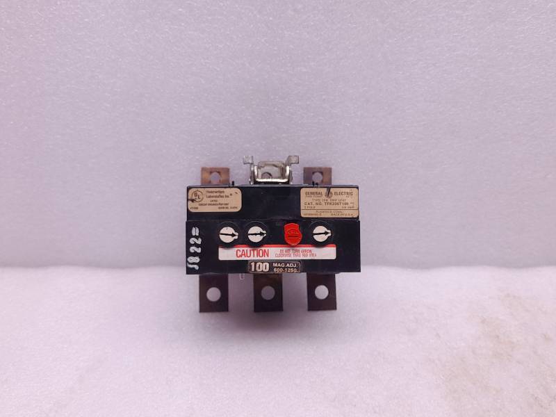 General Electric TFK236T100  Thermal Magnetic Trip  3Pole  100AMP  40C