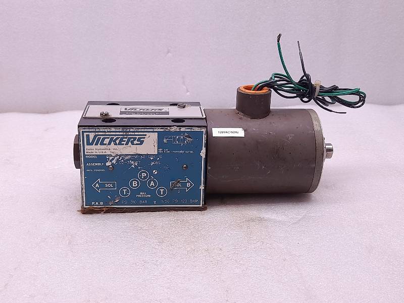 Eaton Hydraulics DG4V-012A-M-X2-ER4-10 Directional Valve Vickers 120VAC/60Hz