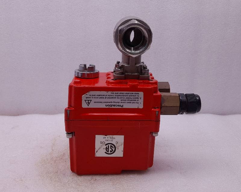 A-T Controls WE-500  Weatherproof Electric Actuator  Speed: 12sec  115VAC/1PH  0.39Amps