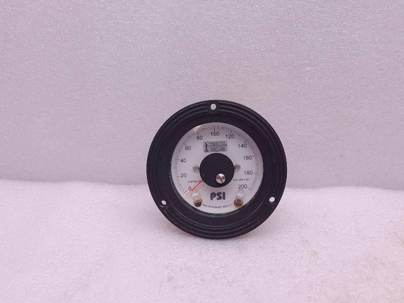 National Oilwell 7806825  Pressure Gauges  Simpson Electric  6A-21A  4-20mA With Analog Readout