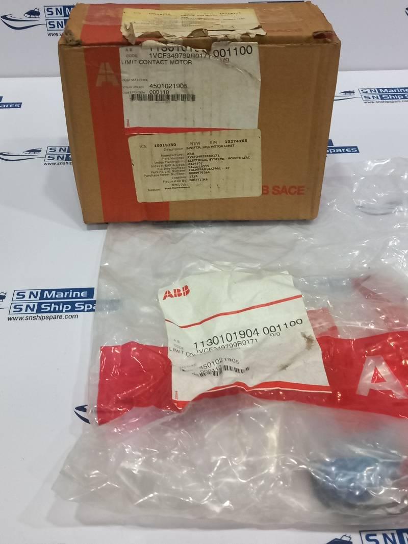 ABB 1VCF349799R0171 Limit Motor Switch HD4