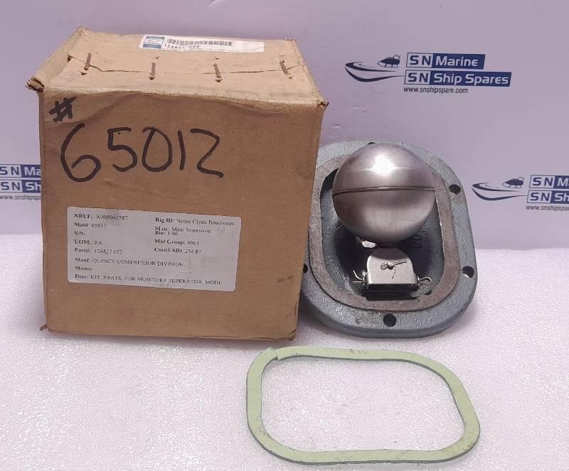 Basco 430C02E4X3 Steam Trap Cover Quincy 124827-052 Repair Kit Separator/Trap Moist