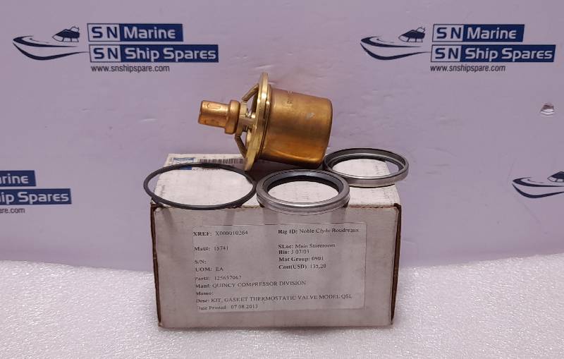 Quincy 125657-067 Thermostatic Valve Kit 1500V-190 125657067 1500V190