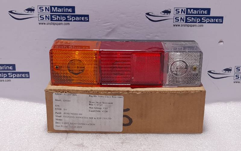 Zhejiang Hangcha JS160-760000-000 Rear Lamp Combination