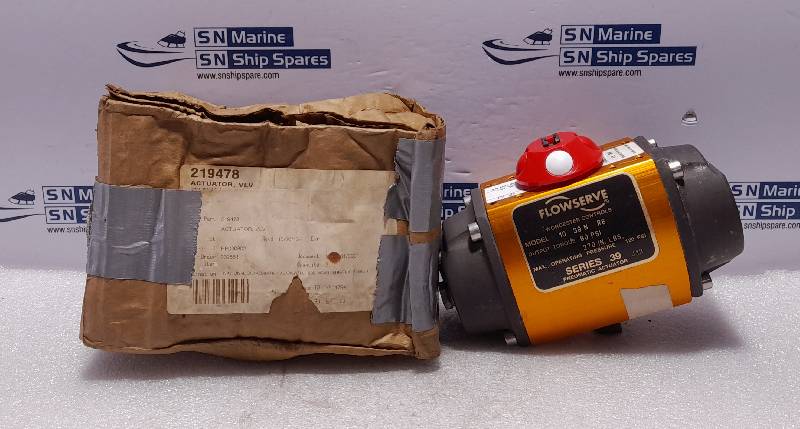 Flowserve 10 39 N R6 Pneumatic Actuator Series 39 NOV 219478 Output Torque 80 PS