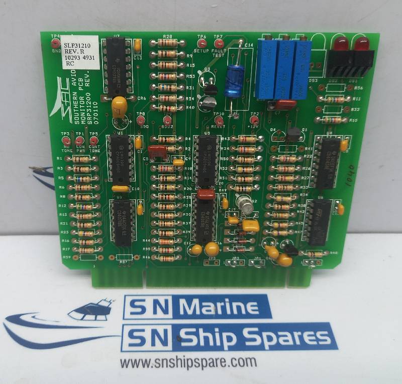 Southern Avionics SRP31200 Monitor Control PCB Rev.R 102934931