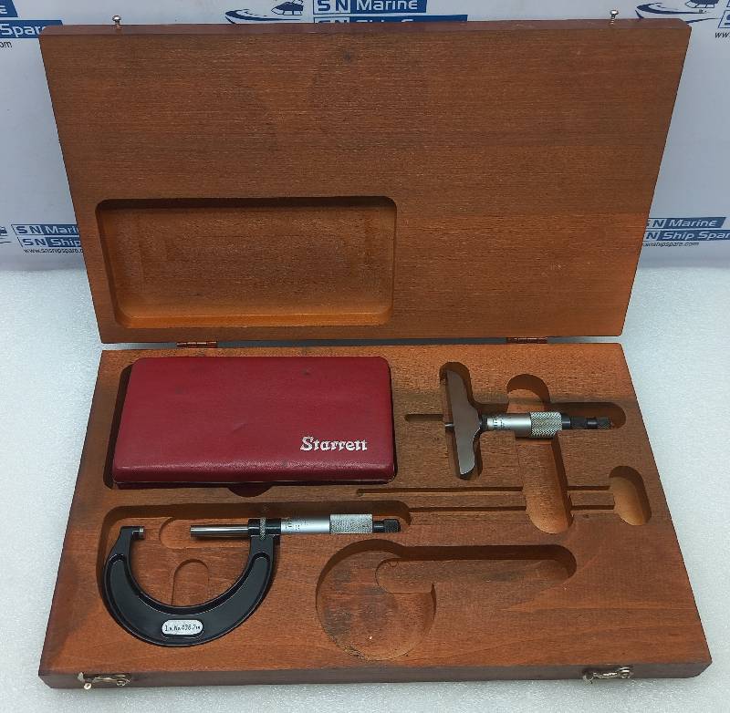 Starrett 436 Outsider Micrometer Series Kit Incomplete Kit