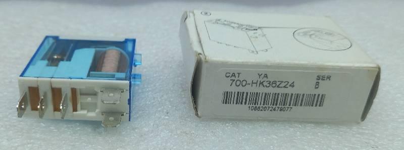 Allen-Bradley 700-HK36Z24 Control Relay 24Vdc Coil 2Poles Rockwell Automation
