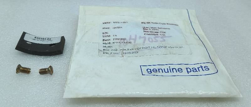 Alfa-Laval 53829380 Pad For 9408 Centrifuge Application 538293-02 4Pcs In Lot