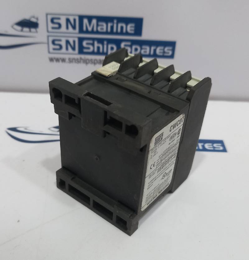 WEG CWC07.10E Contactor 600Vac 18A A600 Q600