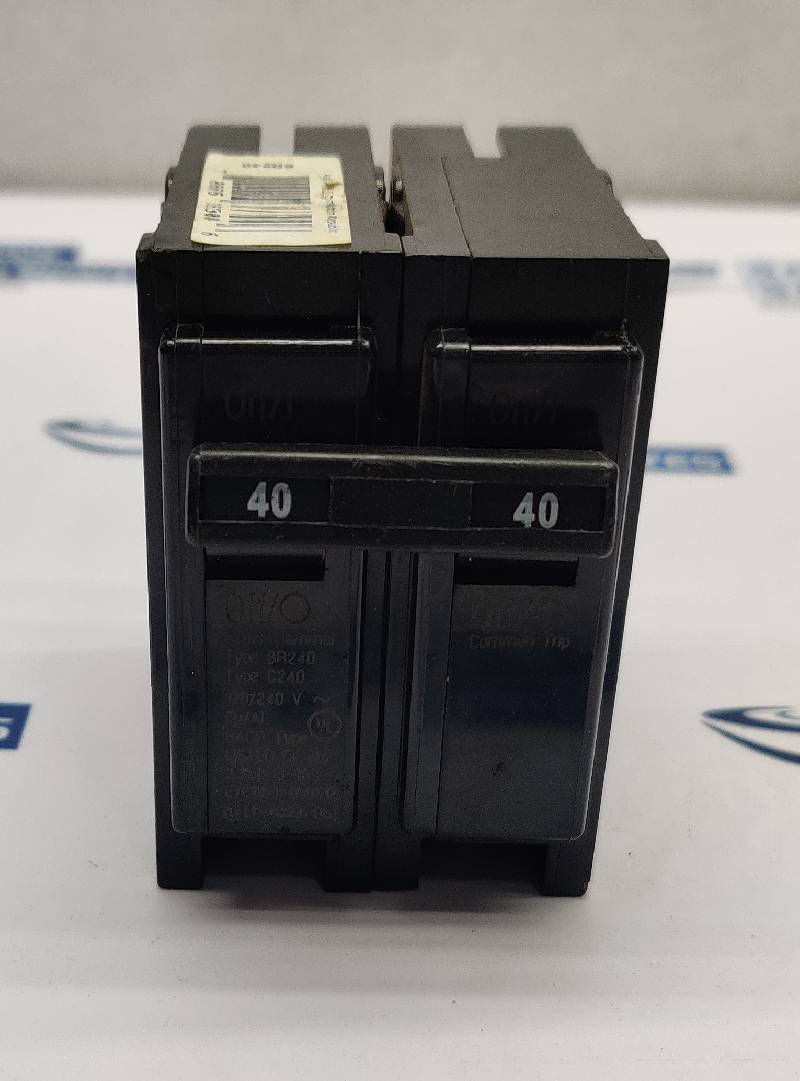 Cutler-Hammer BR240 2Pole Circuit Breaker 120/240V C240